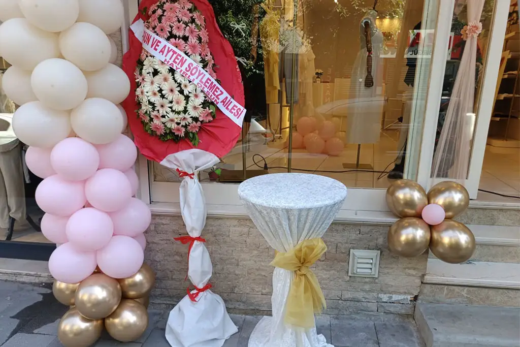 Düğün Balon Süsleme Fikirleri